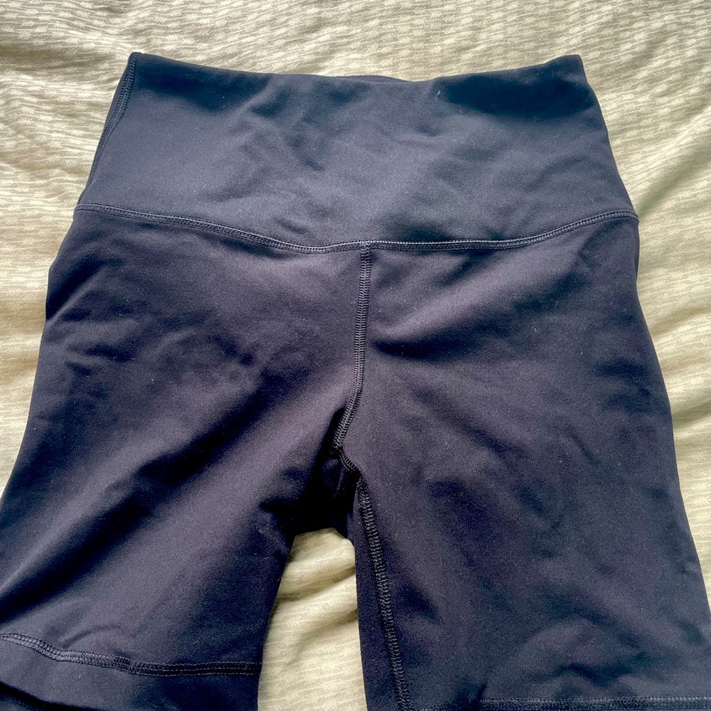 Medium black biker shorts